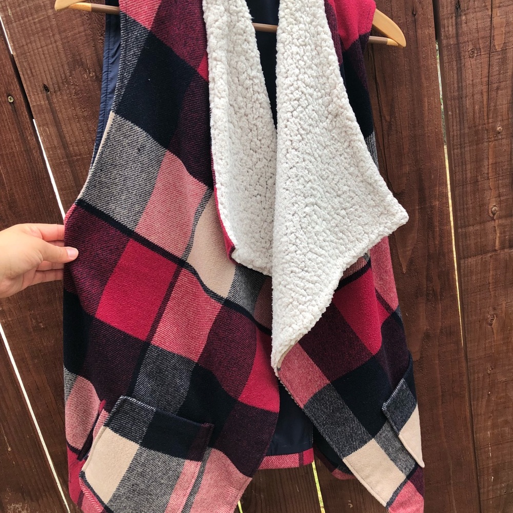 Flannel style cover-up